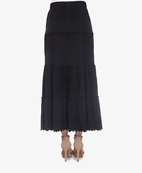 Women's Tiered Maxi Skirt