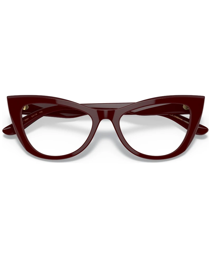 Dolce&Gabbana DG3354 Women's Cat Eye Eyeglasses