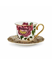 Spode Creatures of Curiosity Leopard Teacup and Saucer