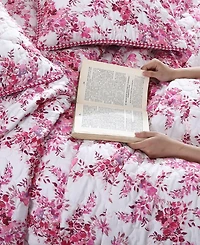 Betsey Johnson 3 Piece Floral Vineyard Quilt Set, King