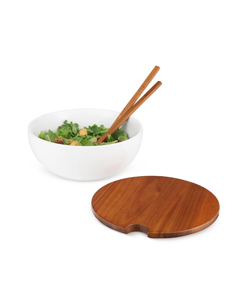 Duets Salad Bowl with Lid Servers Set, 3 Piece