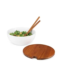 Duets Salad Bowl with Lid Servers Set, 3 Piece