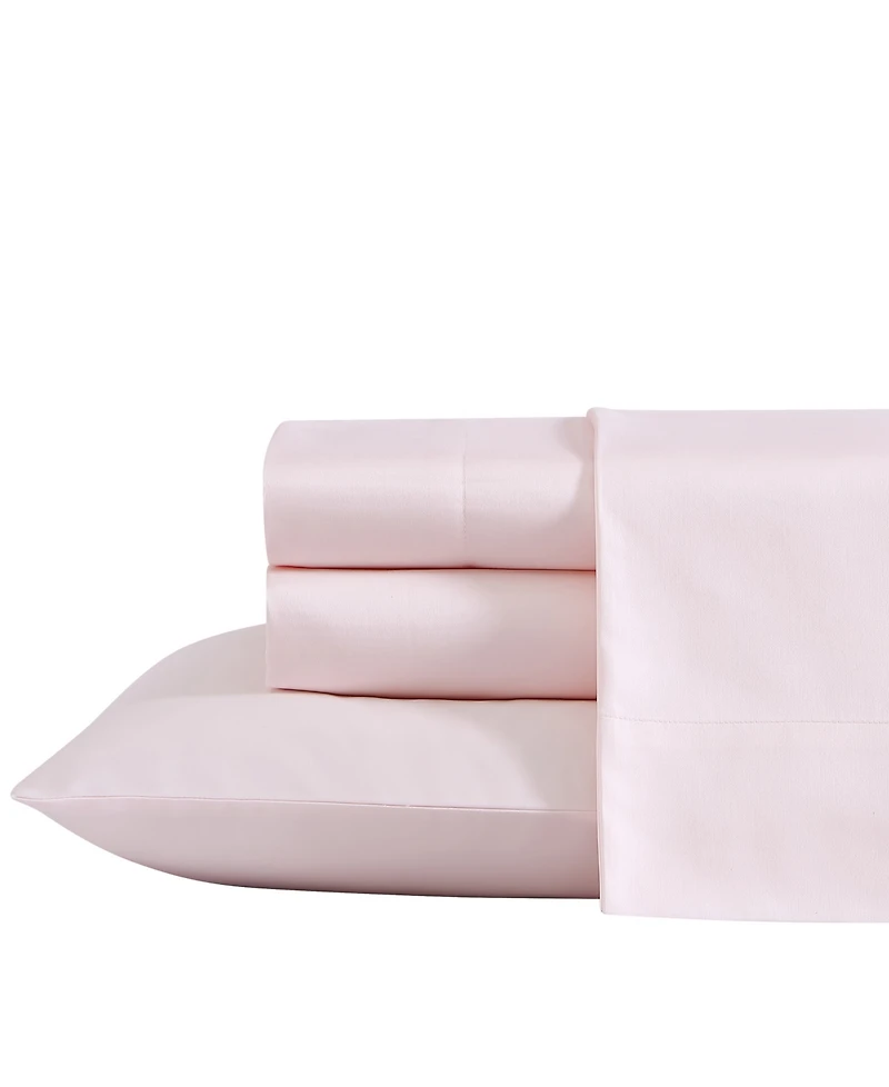 Closeout! Laura Ashley 800 Thread Count Cotton Sateen Blend 4-Pc. Sheet Set