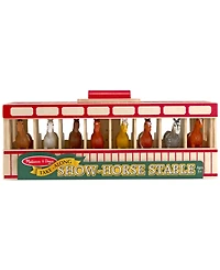 Melissa and Doug Kids' Show-Horse Stable Toy