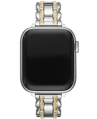 kate spade new york Pave Glitz Two-Hand Two-Tone Stainless Steel Bracelet Band for Apple Watch, 38mm, 40mm, 41mm