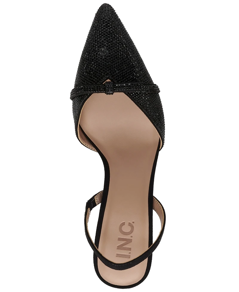 I.n.c. International Concepts Women's Gelsey Slingback Kitten-Heel Pumps, Created for Macy's