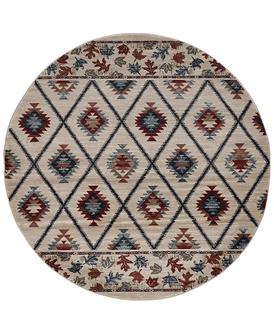 Kas Chester 7'10" x 7'10" Round Area Rug