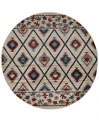 Kas Chester 7'10" x 7'10" Round Area Rug