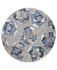 Kas Calla 6935 7'10" x 7'10" Round Outdoor Area Rug