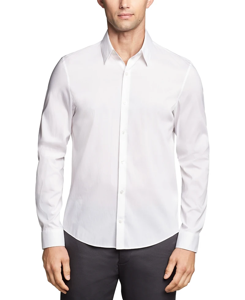 Calvin Klein Men's Extra Slim Fit Stretch Dress Shirt