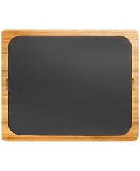 Seville Classics Bamboo Cutting Board & Flexible Food Mats Set