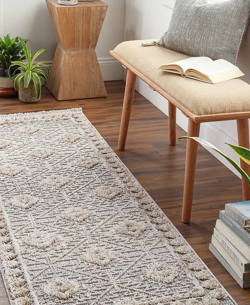 Livabliss Zaragoza Zrz- 2'7" x 7'3" Runner Area Rug