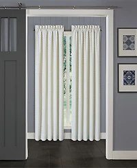 J Queen New York Blue Garden Window Panel Pair, 50" x 84"