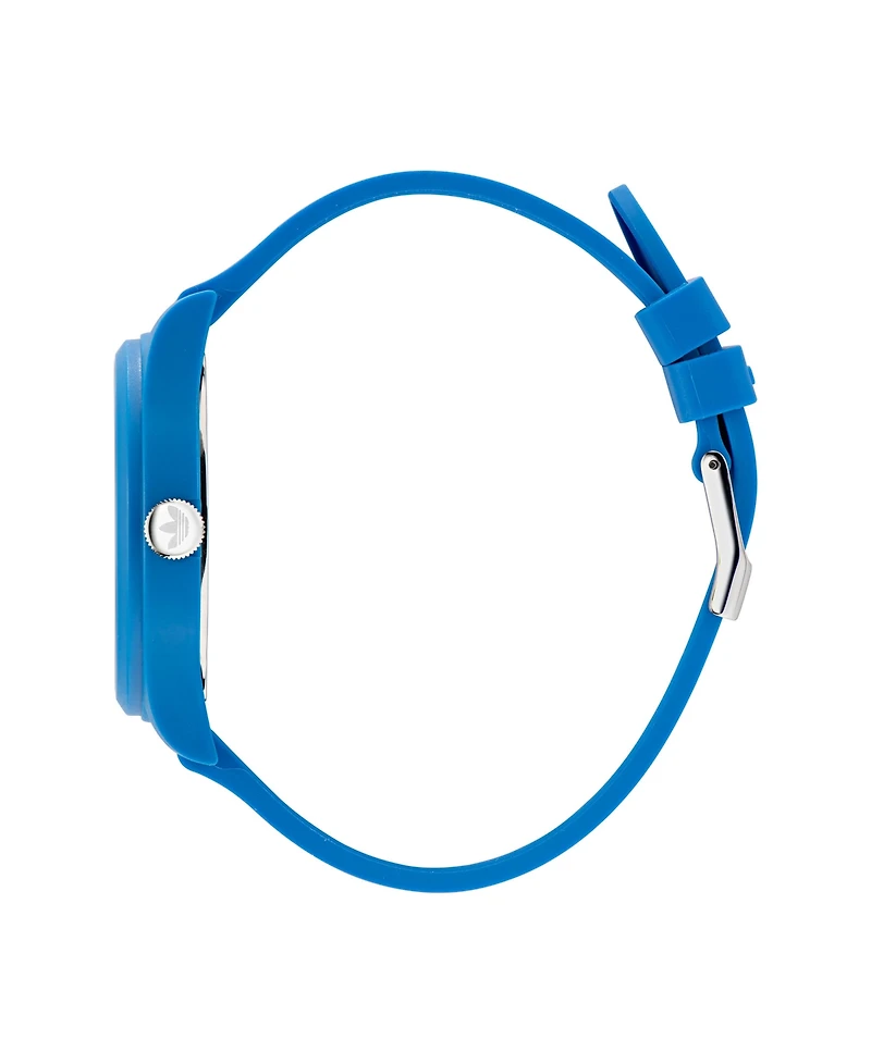 adidas Unisex Solar Project One Blue Resin Strap Watch 39mm