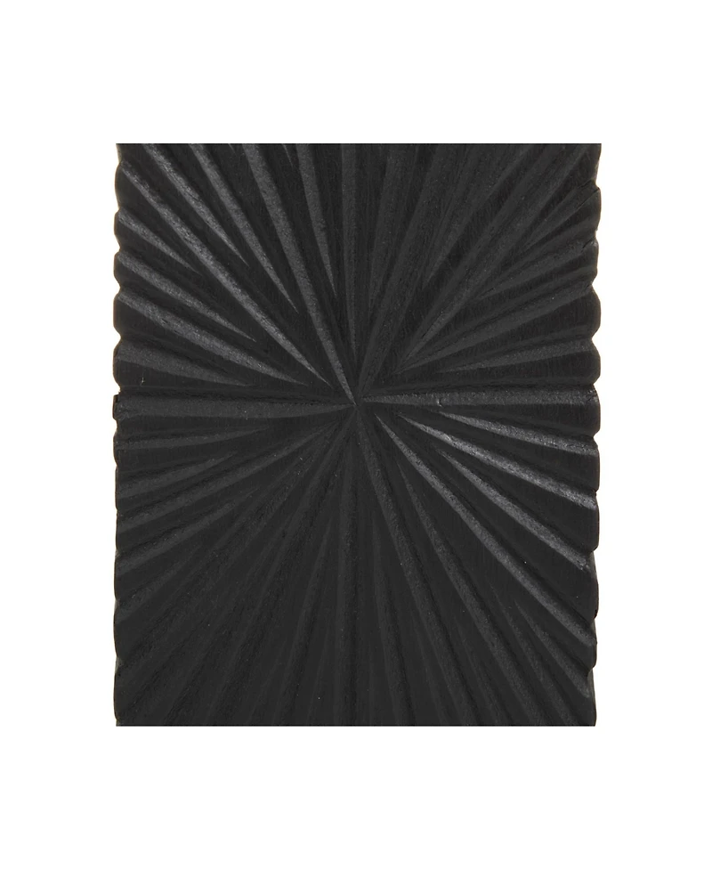 CosmoLiving by Cosmopolitan Mdf Contemporary Candle Holder, Set of 3
