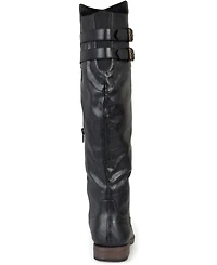 Journee Collection Women's Tori Extra Wide Calf Knee High Riding Boots