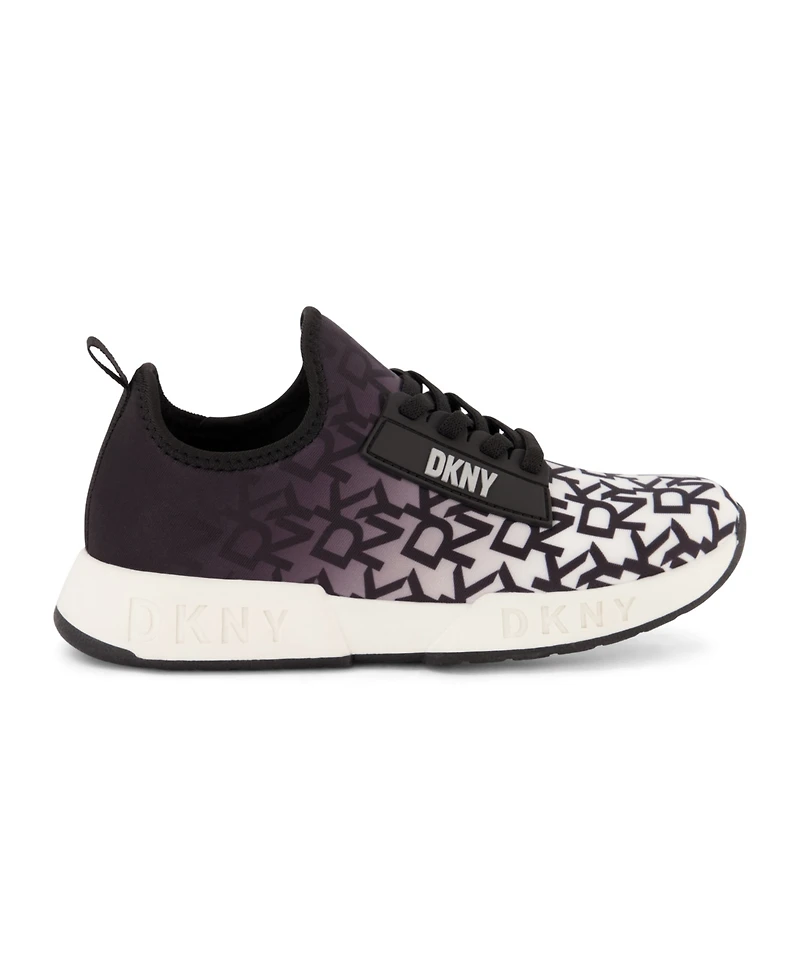 Dkny Little Girls Ombre Slip On Logo Sneakers