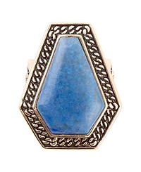 Barse Tribeca Genuine Lapis Statement Ring