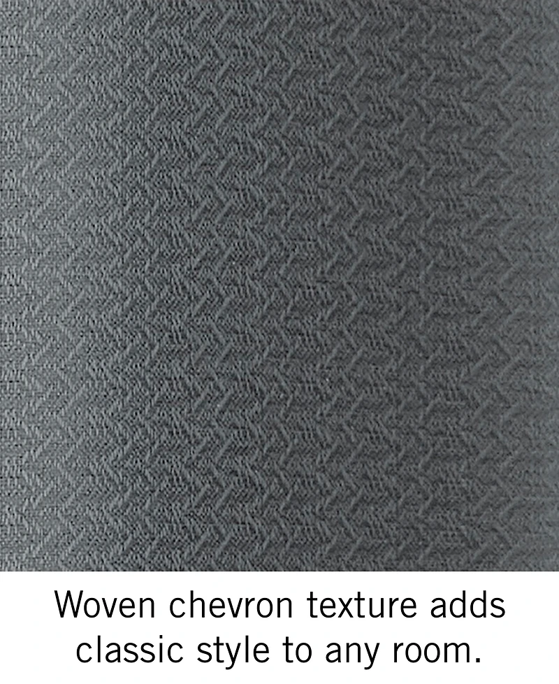 Nautica Milton Thermal Woven Room Darkening Grommet Window Curtain Panel Set, 38" x 96"