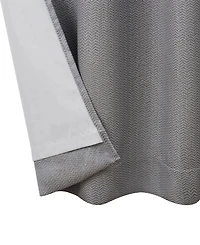 Nautica Virginia Ultimate Blackout Back Tab Window Curtain Panel Set, 38" x 84"