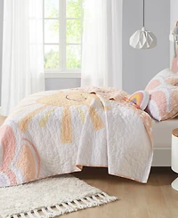 Intelligent Design Dawn Sunshine -Pc. Coverlet Set