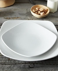 Noritake Swirl Square Salad Plates, Set of 4