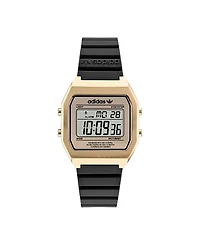 adidas Unisex Digital Two Black Resin Strap Watch 36mm