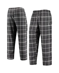 Men's Concepts Sport Charcoal, Gray Brooklyn Nets Ultimate Plaid Flannel Pajama Pants