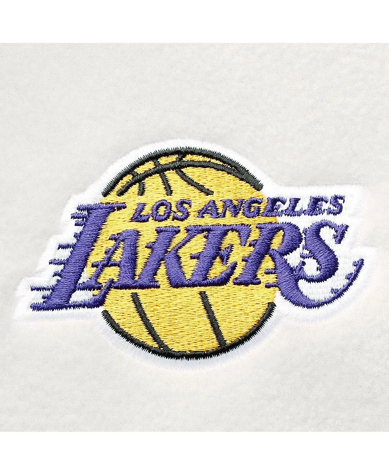 Men's Columbia Los Angeles Lakers Gray Flanker Full-Zip Jacket