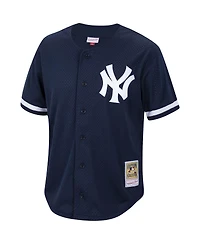 Men's Mitchell & Ness Reggie Jackson Navy New York Yankees Cooperstown Collection Mesh Batting Practice Jersey