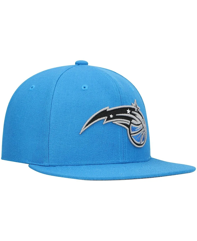 Men's Mitchell & Ness Blue Orlando Magic Ground 2.0 Snapback Hat