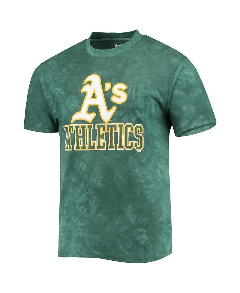 Men's Concepts Sport Green Oakland Athletics Billboard T-shirt and Shorts Sleep Set