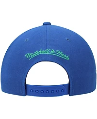 Men's Mitchell & Ness Blue Minnesota Timberwolves Hardwood Classics Snapback Hat