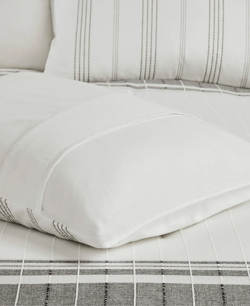 Harbor House Morgan Jacquard Cotton 5-Pc. Duvet Cover Set, King