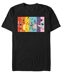 Men's Pokemon Poke Rainbow Short Sleeve T-shirt