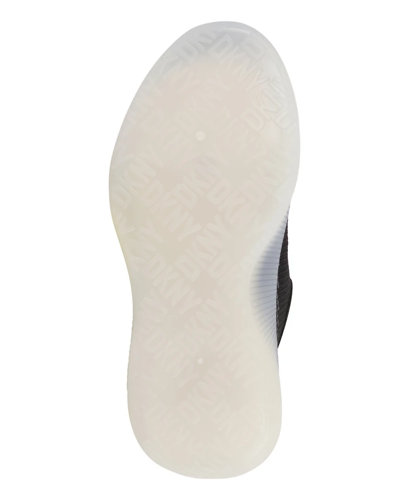 Dkny Little and Big Girls Slip On Landon Stretchy Knit Sneakers