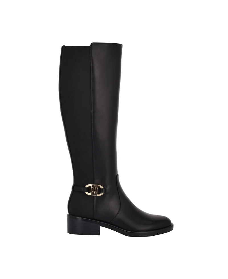 Tommy Hilfiger Women's Imizza Knee High Riding Boots