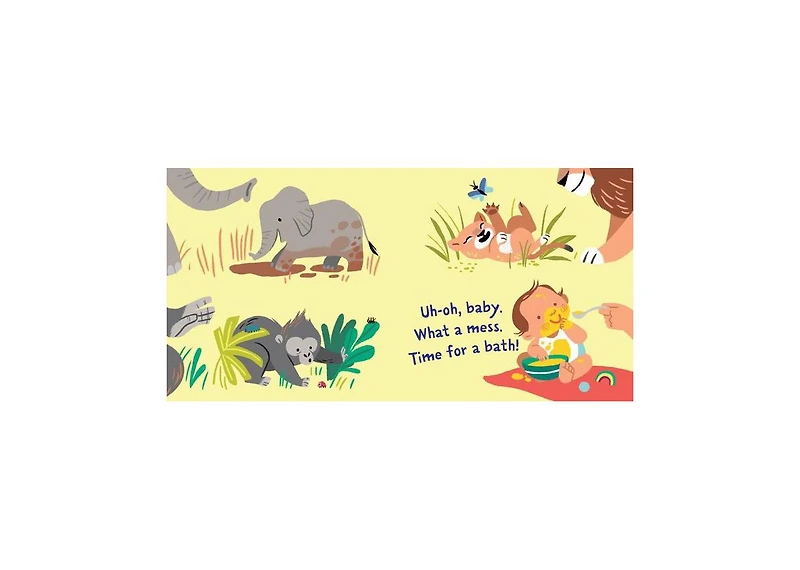 Indestructibles: It's Bath Time!: Chew Proof · Rip Proof · 100% Washable (Book for Babies, Newborn Books, Safe to Chew) by Amy Pixton