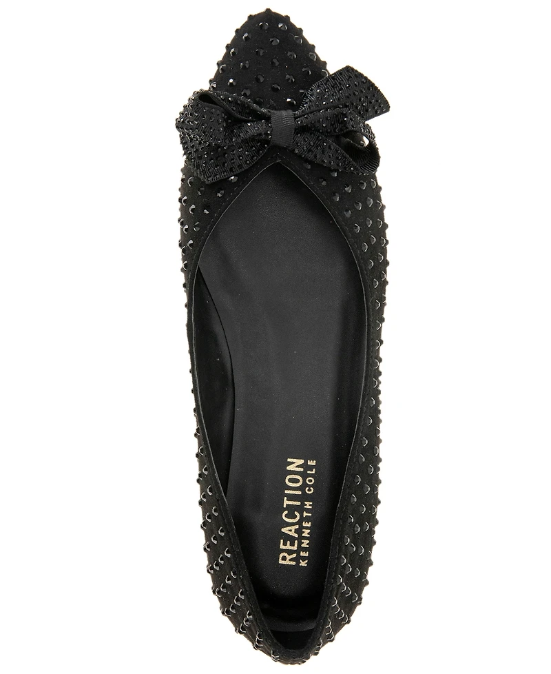 Kenneth Cole Reaction Lucie Jewel Bow Ballet Flats