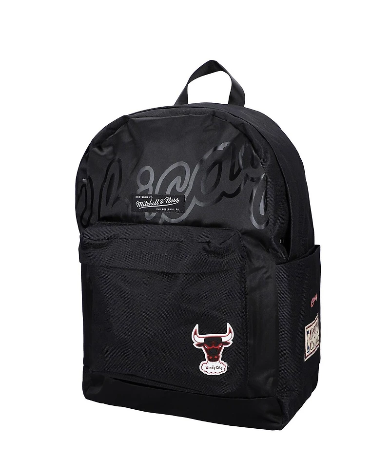 Mitchell & Ness Black Chicago Bulls Team Backpack