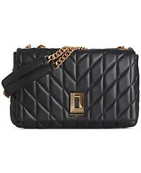 Karl Lagerfeld Paris Lafayette Medium Leather Shoulder Bag