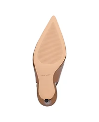 Nine West Women's Feather Slingback Stiletto Pumps