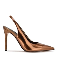 Nine West Women's Feather Slingback Stiletto Pumps