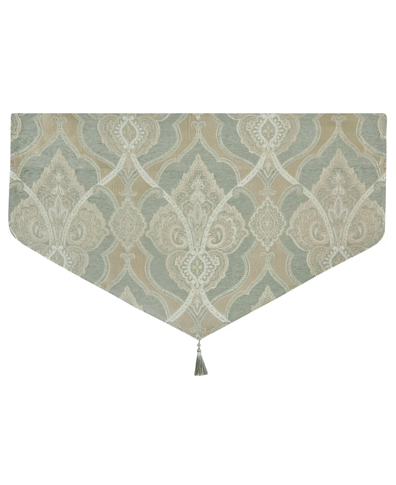 J Queen New York Sovana Ascot Window Valance, 40" x 21"