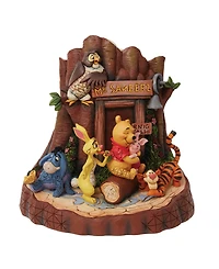 Pooh Carved by Heart Figurine
