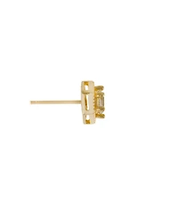 Cubic Zirconia Post Stud Earrings