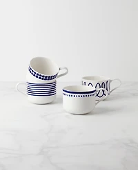 kate spade new york Charlotte Street 4 Piece Mugs Set