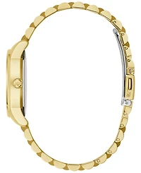 Bulova Women's Classic Diamond Accent Gold-Tone Stainless Steel Bracelet Watch 32mm