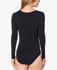 Cuddl Duds Softwear with Stretch Long Sleeve Bodysuit, Created for Macy's