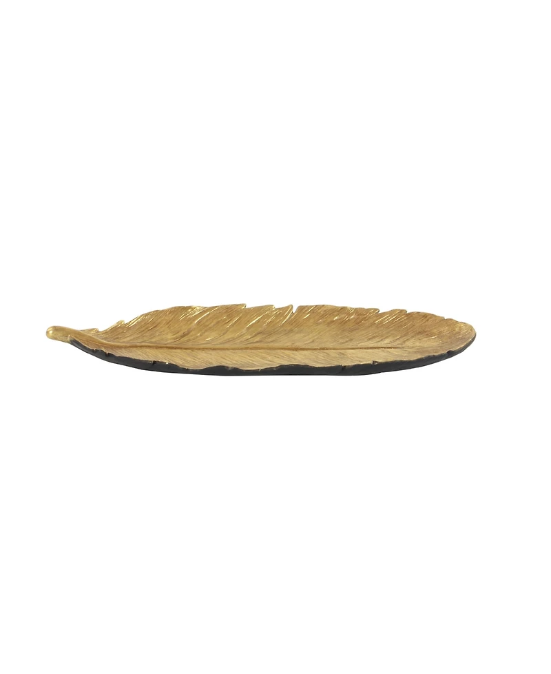 Polystone Glam Abstract Decorative Bowl, 26" x 9" 2"